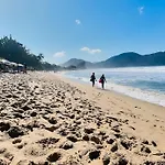 Apartamento Na Praia Do Sape - Ubatuba - Condominio Hora Da Praia - Terreo